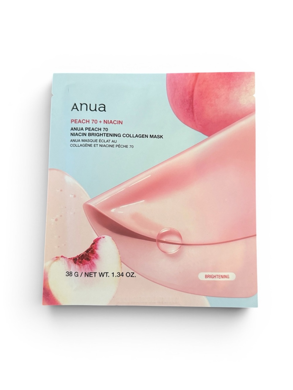 Anua Peach 70 Niacin Brightening Collagen Mask (1 mask)